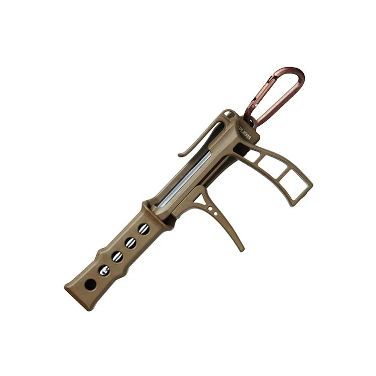 Visibility and operability fishing metal stainless steel tongs