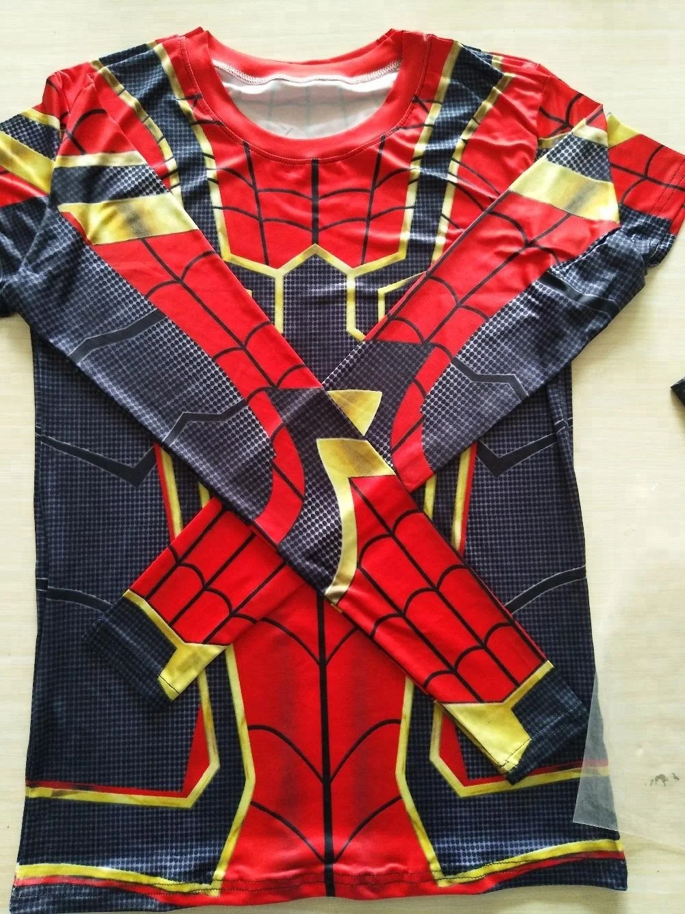 fight wear Shirt Full Sleeves 3D Print fighting rash guard clothes