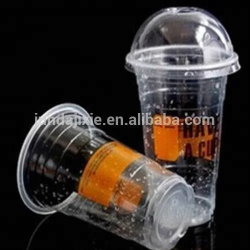 
disposable plastic cup forming machine 