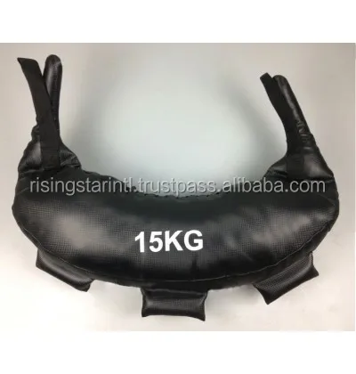 Custom Fitness Training PU Leather Bulgarian Bag Bulgarian Weightlifting bag Body Building Training Bulgarian Bag