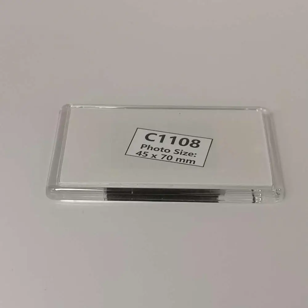 Bestselling STARWOOD#C1108 45*70mm Rectangular photo fridge magnet