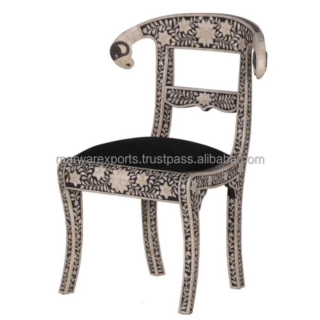 bone inlay dining chair furniture