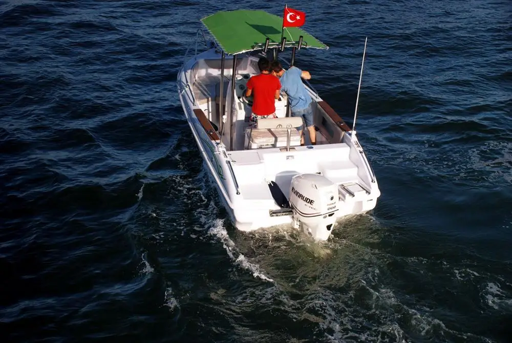 
Hot Sale Cheap Fiberglass Boat Yacht Fishing Boat FISHER 21 