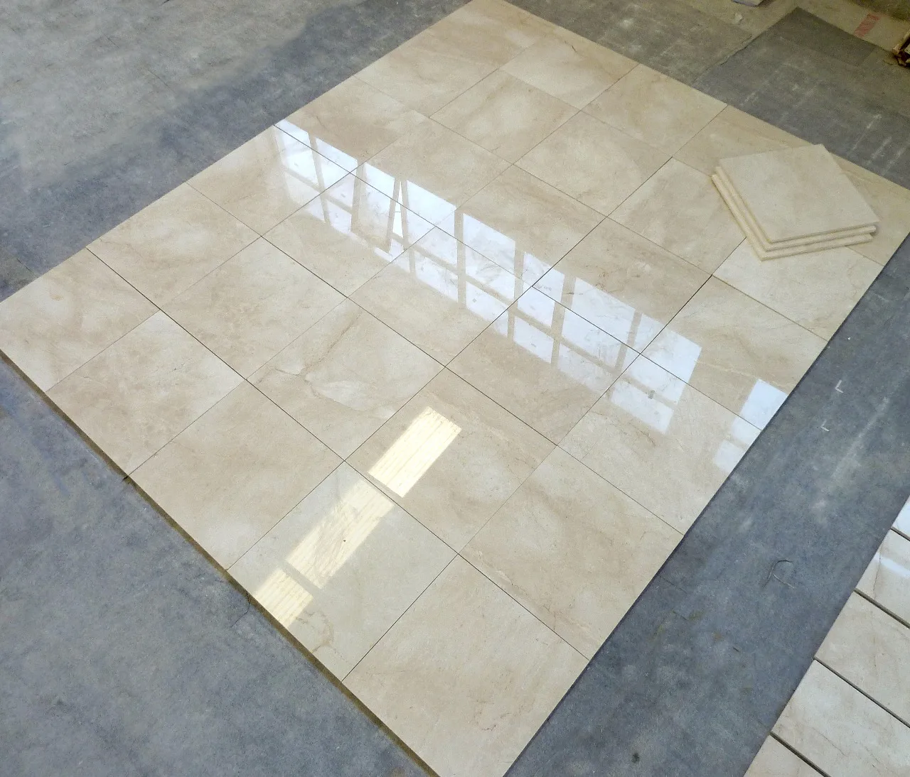 2023 Turkish Crema Nouva Marble Tile Cut to size Polished CEM-P-68 New Fashion Luxury Model High Quality Popular Natural Stone
