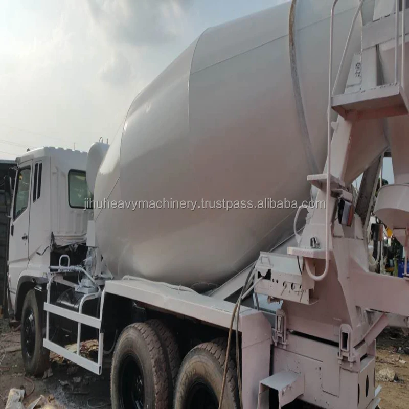 
Japanese used FUSO mixer truck repaint white 13000kg used concrete mixer truck price 