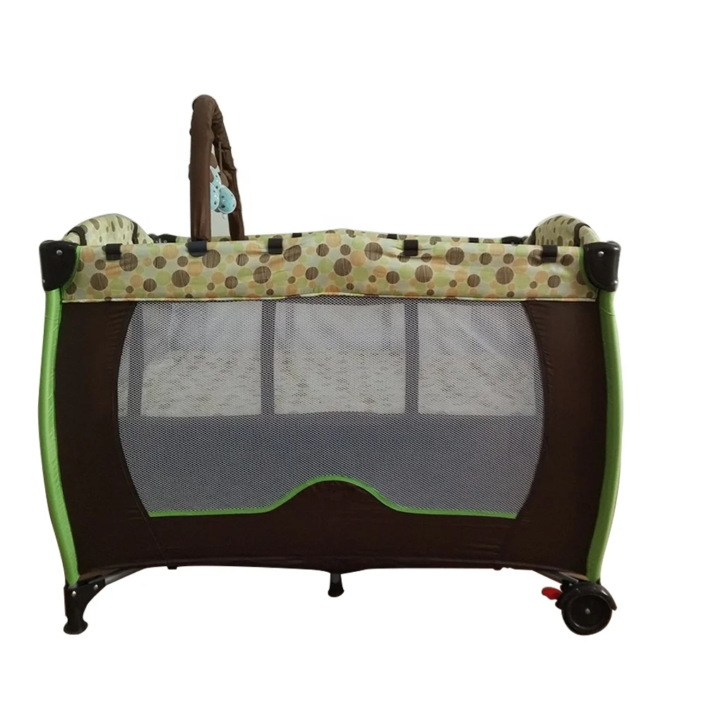Dirt resistance eco-friendly safety folded  traveling baby playpen  for kids 401