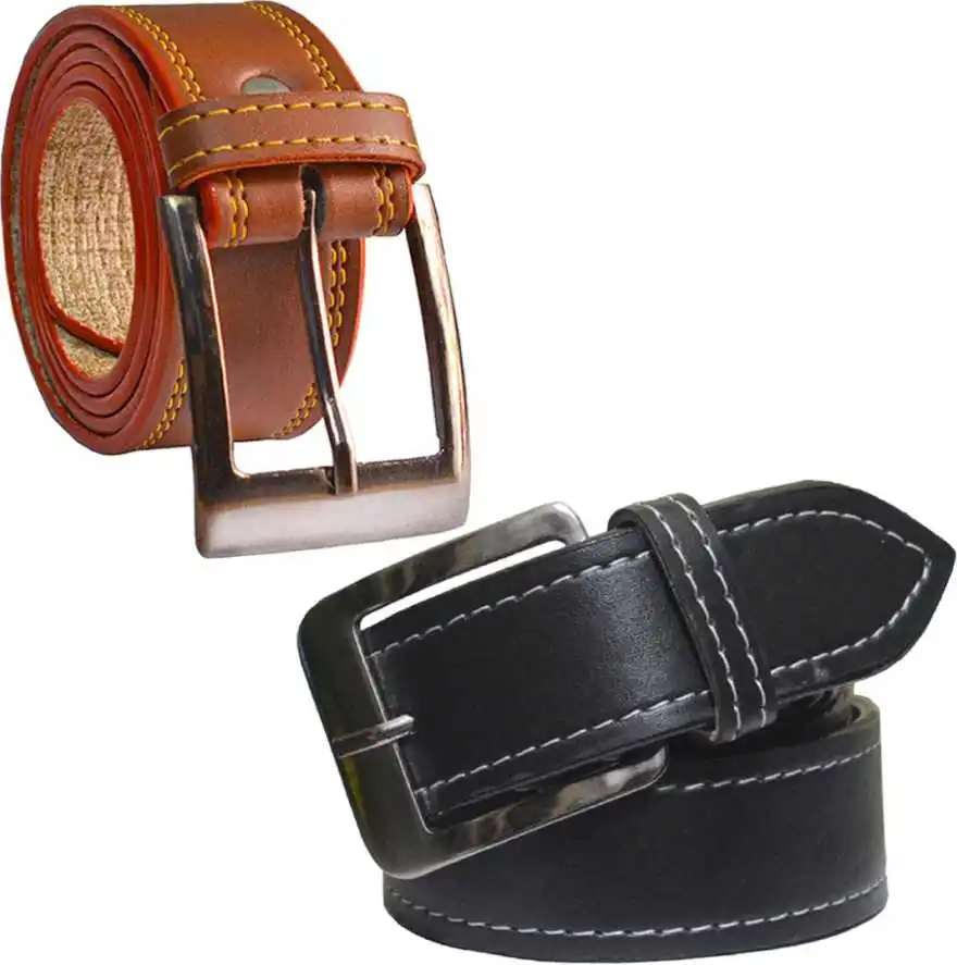 New 2021 Genuine Leather Men Multi color synthetic belt for men