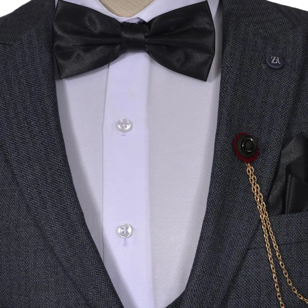 Turkish Fashion Three piece  suits tailor business blaze fashion bespoke office man  suit