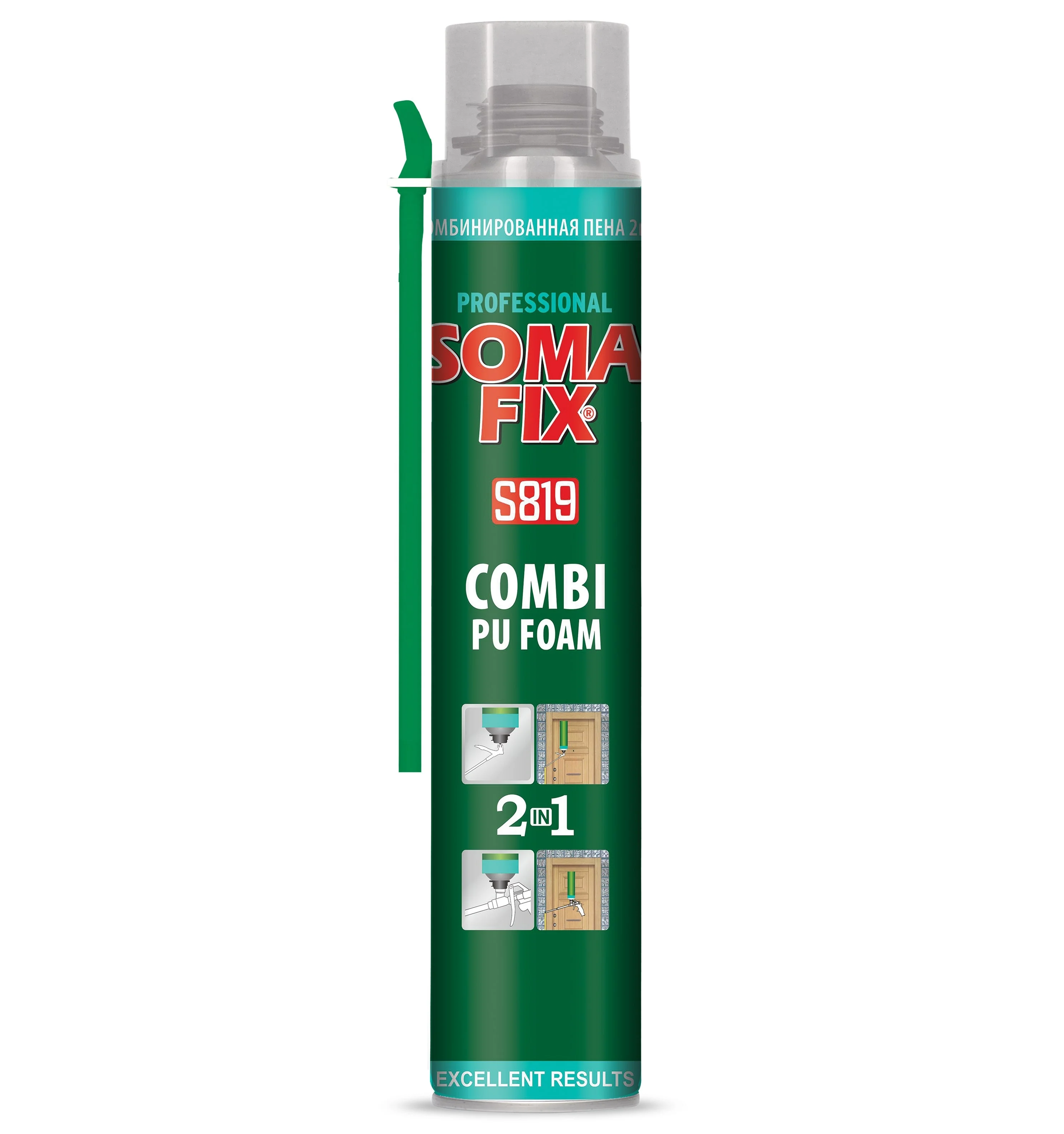 SOMAFIX Polyurethane Gun Foam  COMBI VALVE