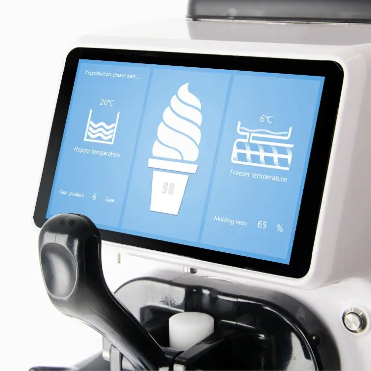 New table top mini commercial soft Ice Cream Machine