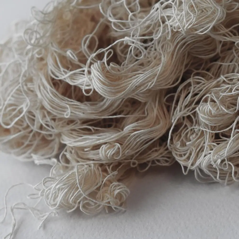 
High Quality available for spinning Raw White 100% Cotton Yarn Waste 