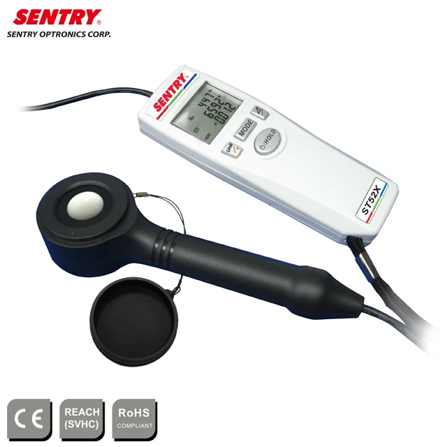 Chroma Light Meter with FL/INC/LED selection