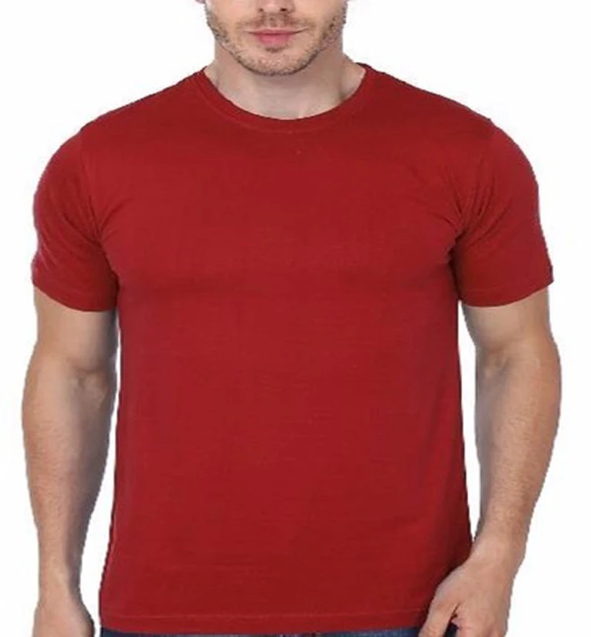 Wholesale men basic t shirt round neck in bulk cheap price by Bangladeshi manufacturer