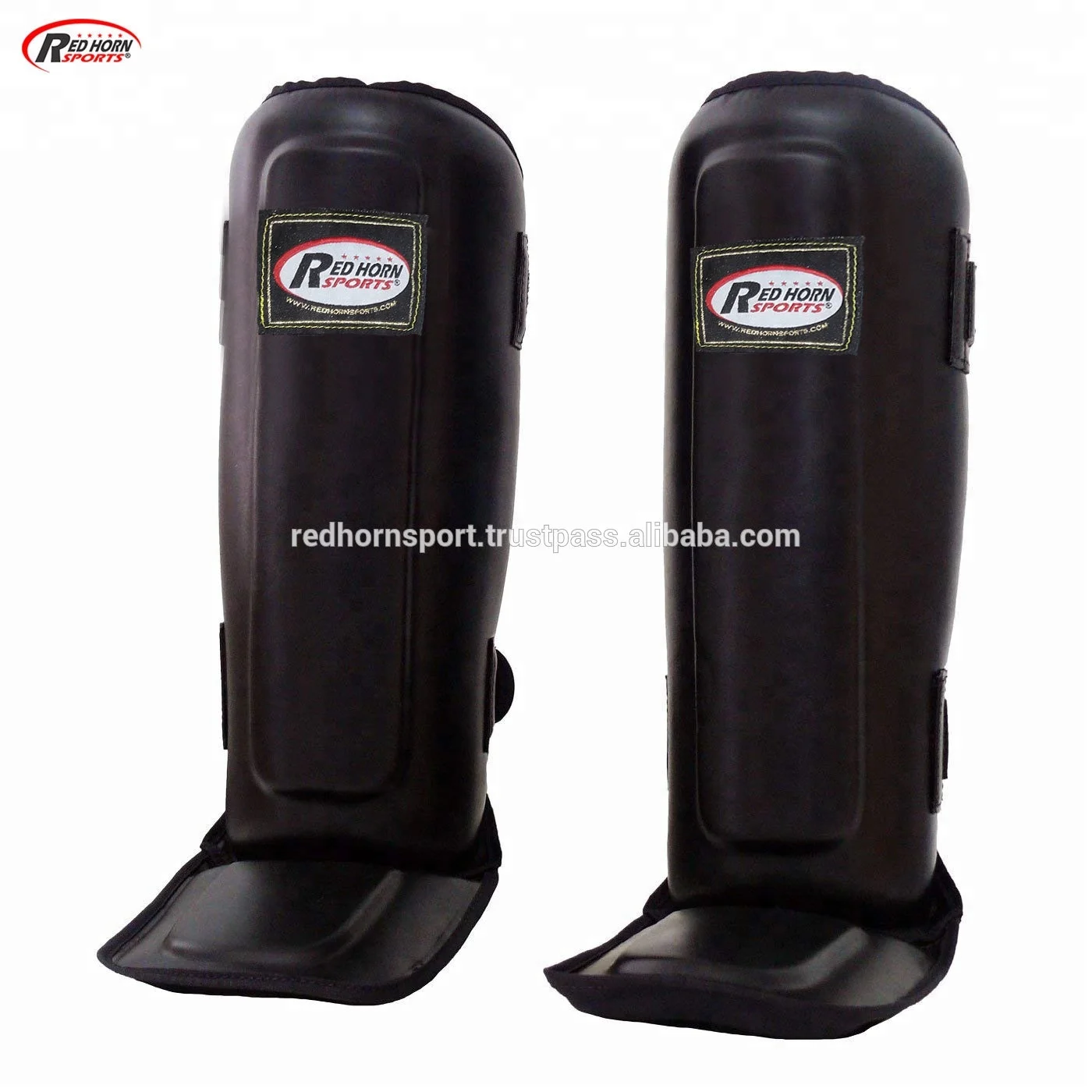 Muay Thai Shin Pads Shin Guards Pro Genuine Leather/Artificial Leather, Leg protectors for martial arts and boxing
