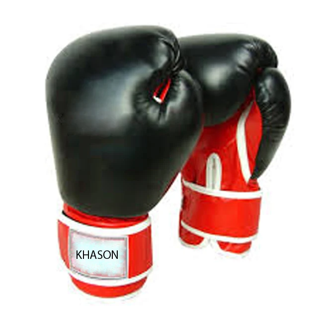 manufacturer custom printing Sanda Professional high quality leather boxing gloves for outdoor