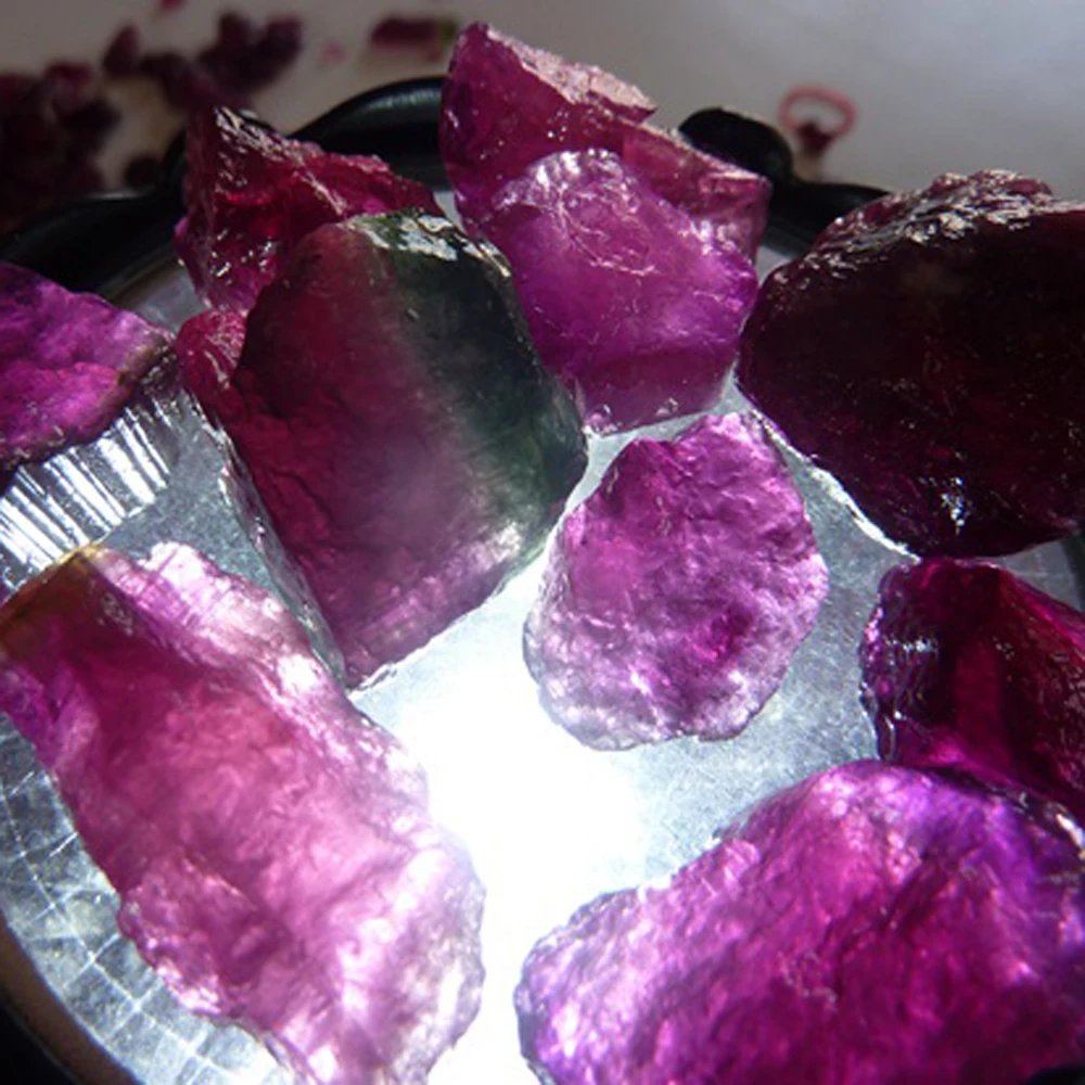 Light Pink Tourmaline facet grade clean stones