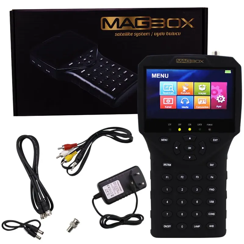 Magbox HD-3240 Video HD Satellite Finder-AHD Camera Tester