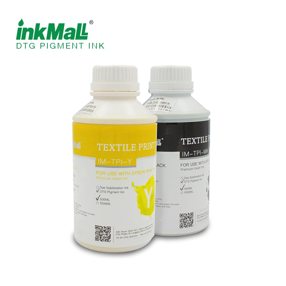 Inkmall Dtg Discharge Pigment Ink For Epson Dx5 Printhead