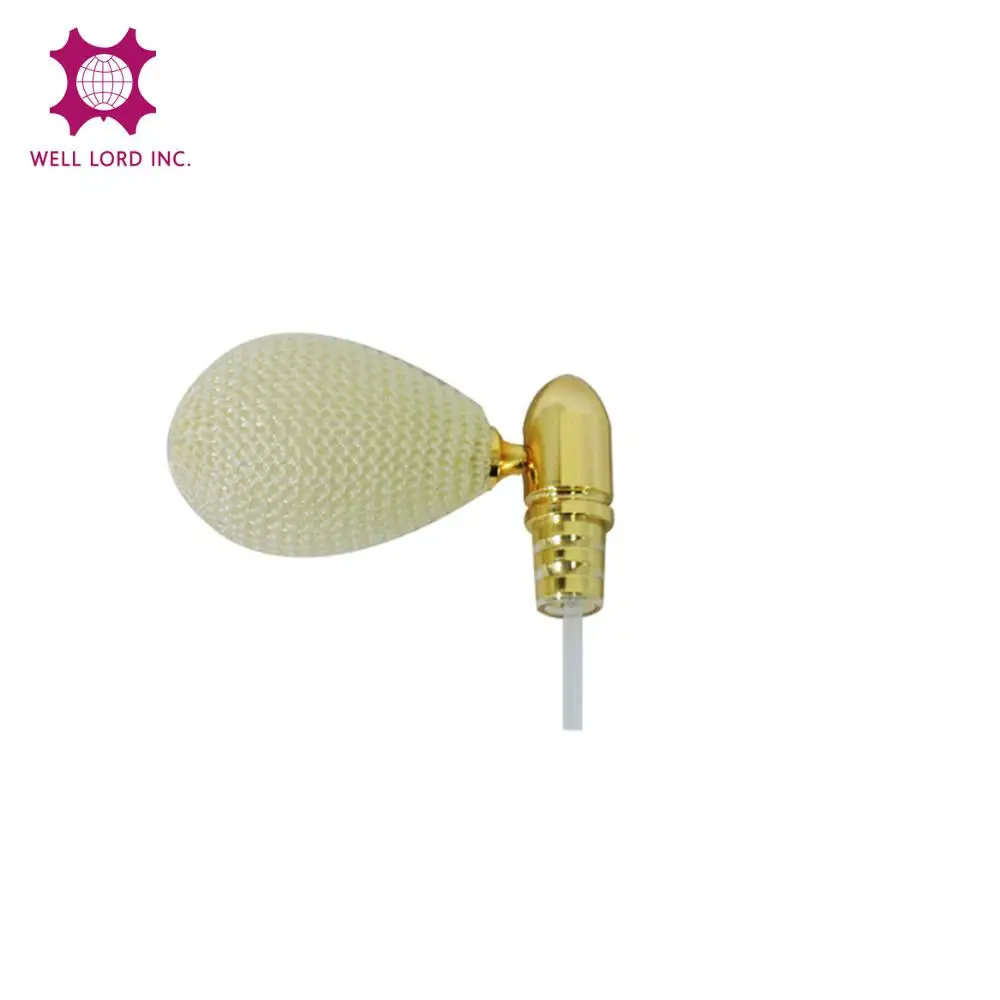 Squeeze sales in stock bulb snap on nozzle perfume spray head