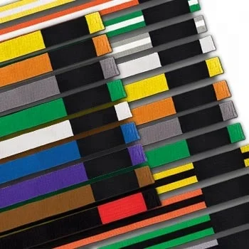 Brazilian Jiu Jitsu Gi Belts 100% Cotton Material Mma Bjj Kimono Belt