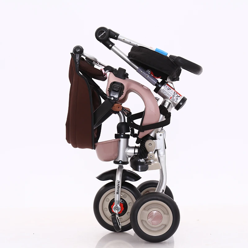 Popular children foldable tricycle kids 3 wheeler pedal car for sale