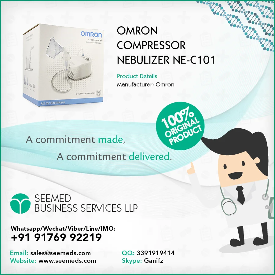 
Omron NE-C101 Compressor Nebulizer / Whatsapp / Wechat / Viber / Line / IMO +919176992219 