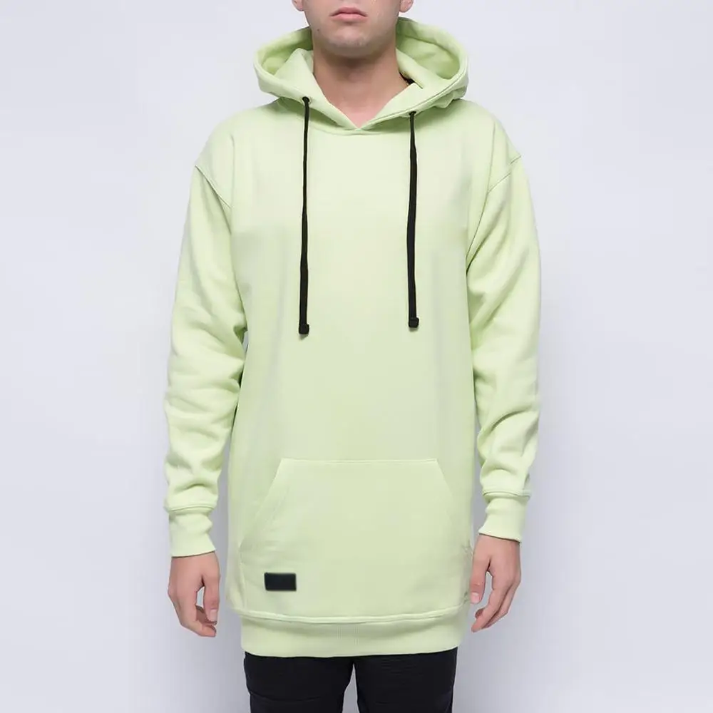 Ski & Snowboard Tall Hoodie with Left Sleeve Pocket Thumb Holes Hidden Waterproof Pocket Earphone Hidden Hole Long Rich Jumper