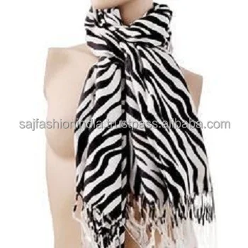 viscose scarf for women  Zebra Prints Scarf Shawls Newest Wholesale Animal Prints Viscose MODAL Pashmina Hot Selling