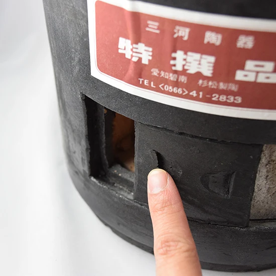 Japanese Hand-Made Tradional ceramic cooking stoves: charcoal grill, hot plate, BBQ grill