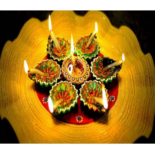 
Marriage purpose outdoor and indoor earthen pot diya 