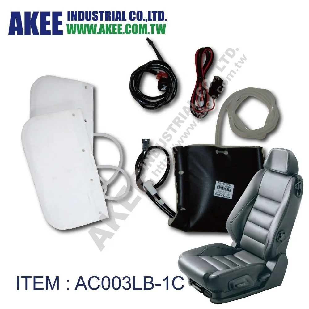 Hide Type Vehicles Car Seat Air Support on Waist and Lumbar Back DIY for Massage auto car massage performance parts made in TW