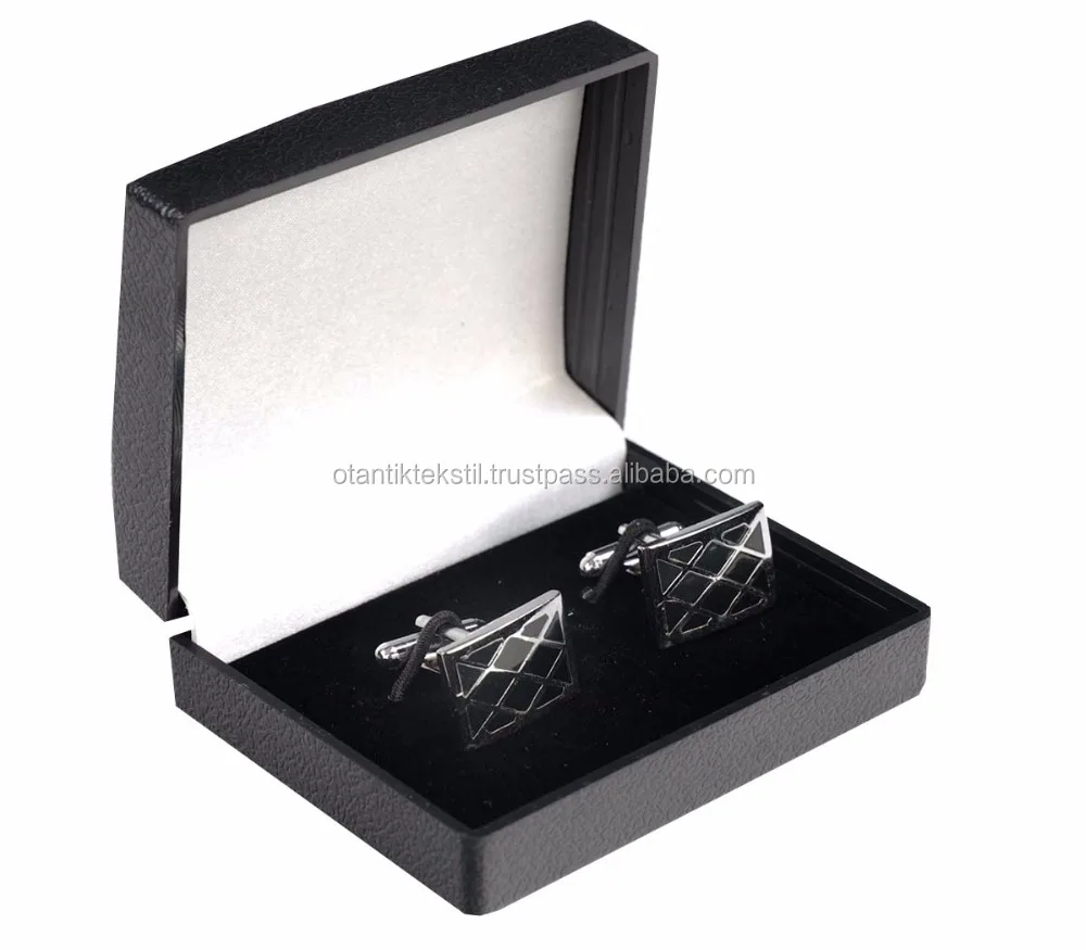 Black Cuflink, Manschettenknopf, bouton de manchette, gemelo, cufflink