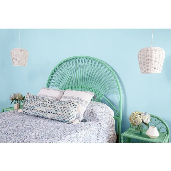 Wicker rattan headboard from Vietnam