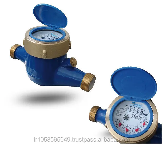 
DN15 Multi-Jet Dry Dial Class C Water Meter (R160) 