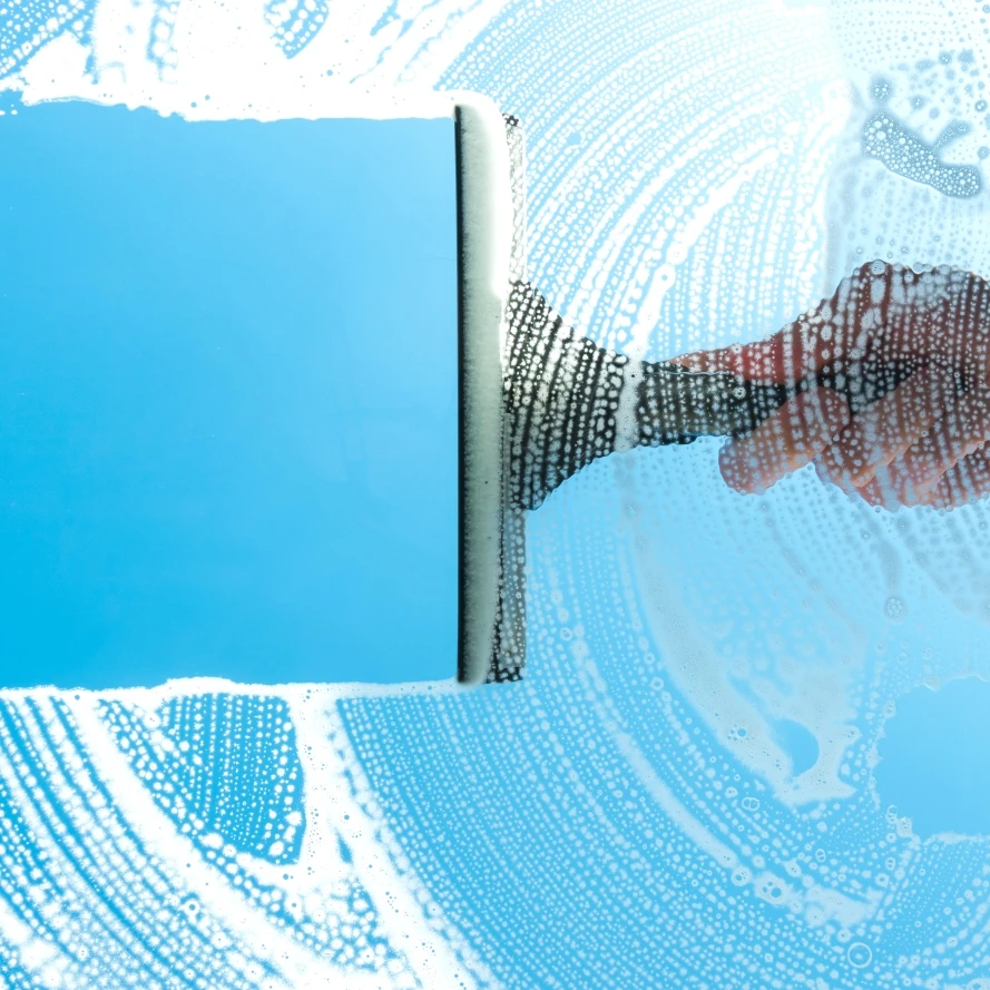 Herbal and Safe to environment  liquid for easy and effective cleaning of building glass