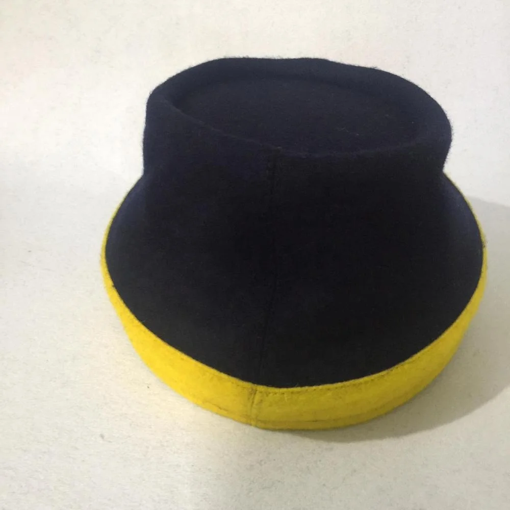 Reproduction U.S. Civil War Yellow Band  Kepi Military US Hand Embroidery Badge  Civil War Kepi