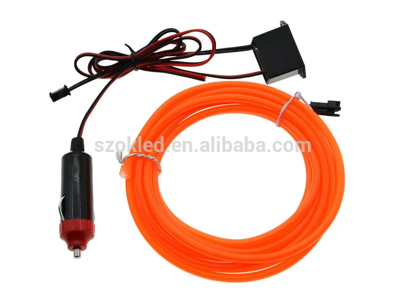 5MM EL wire flexible Neon Light Dance Party Decor Car Lights EL Neon lamp Flexible EL Wire