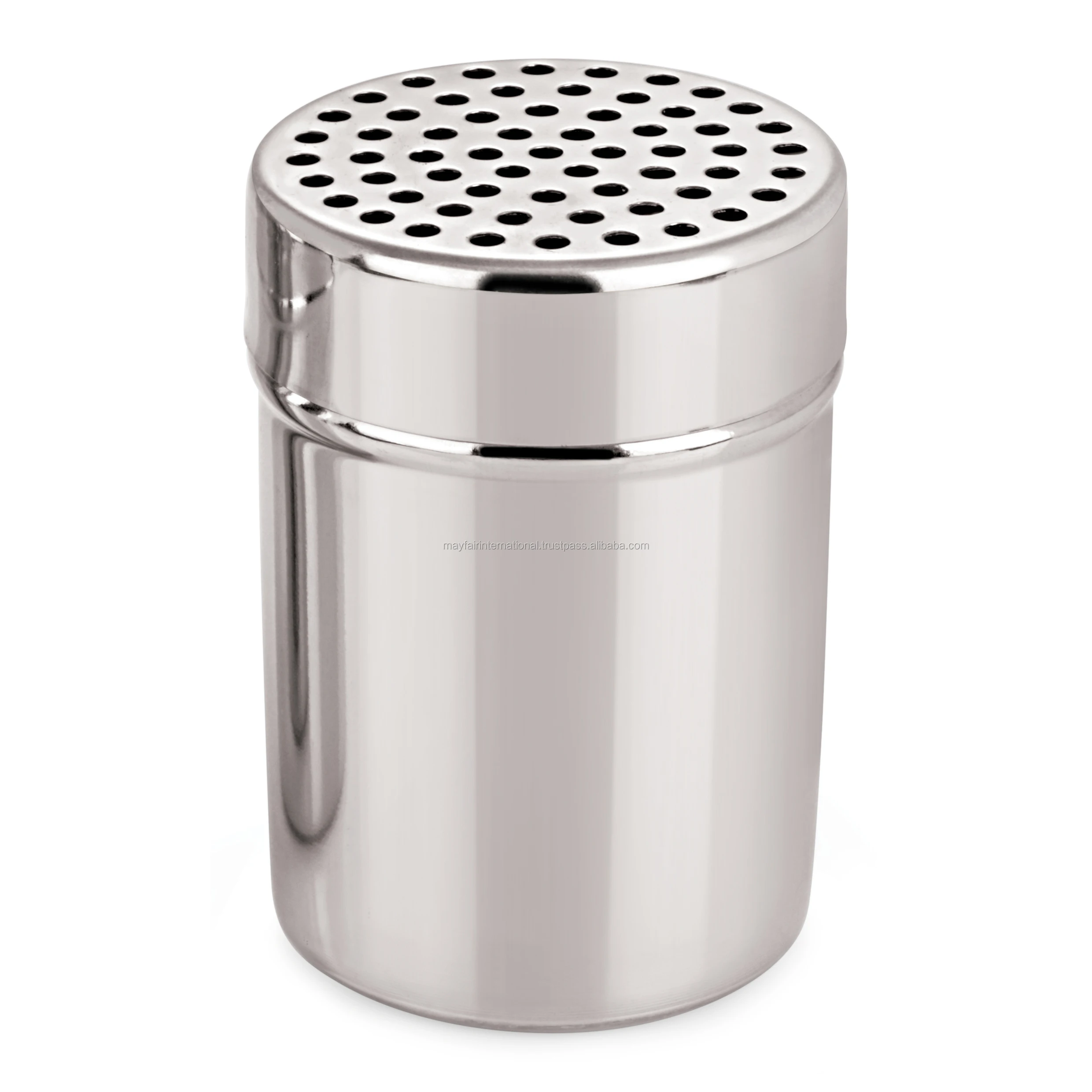 Stainless Steel Chili Dredges With & Without Plastic Lid