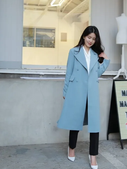 High Quality wholesale women Handmade camel wool Coat