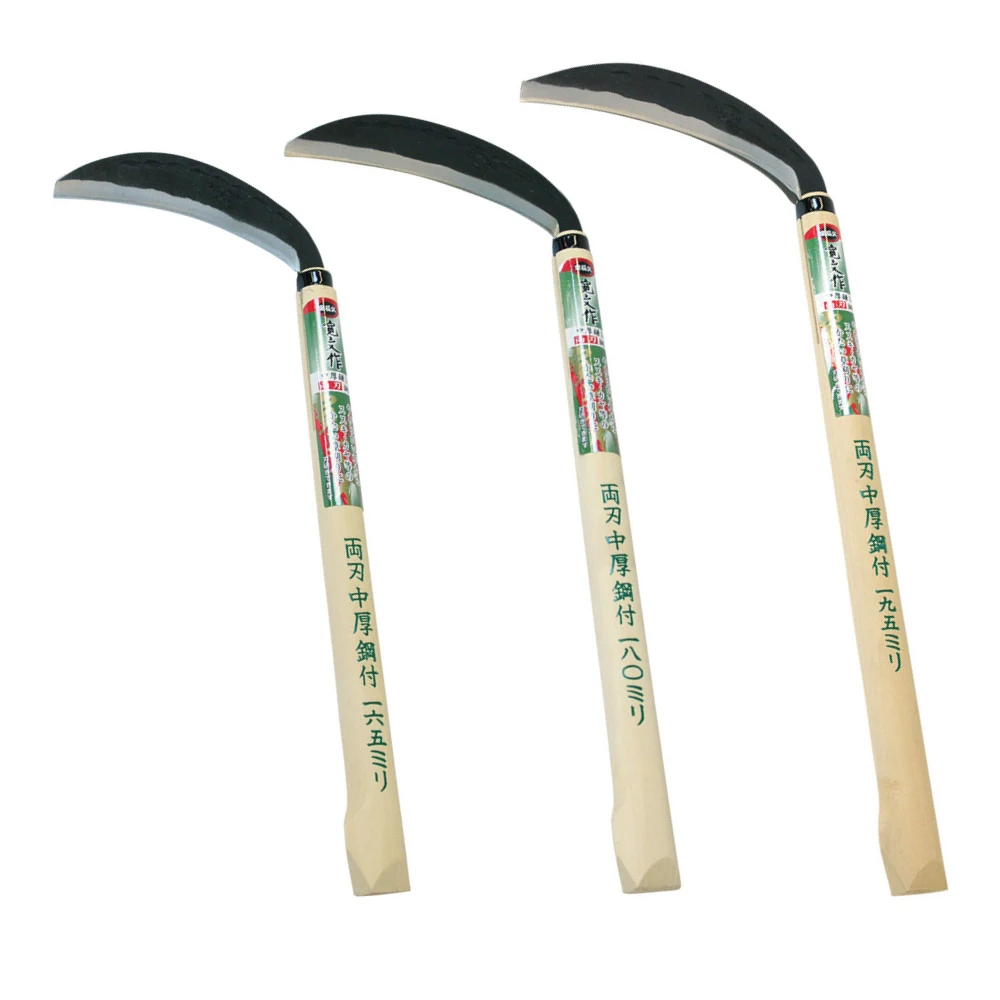 Elephant high quality long garden sickle knife handle made in Japan