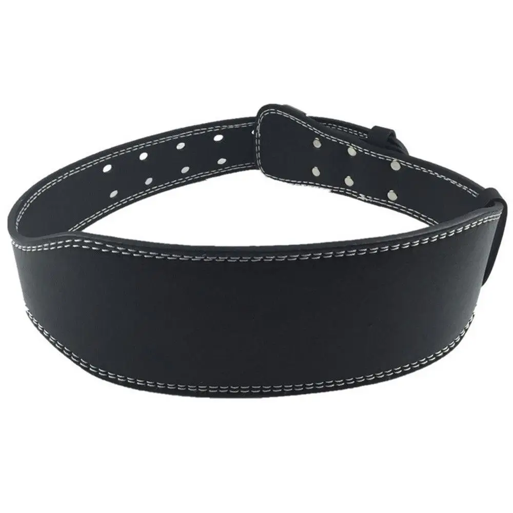 Weight Lifting Leather Belts Gym Fitness Exercise Belt Power Weight Lifting Body Building for Training