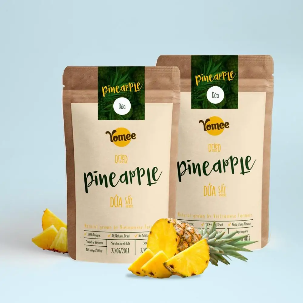 
Yomee Dried Mango Fruit Paper Pack 100gram Delicate tropical flavor 