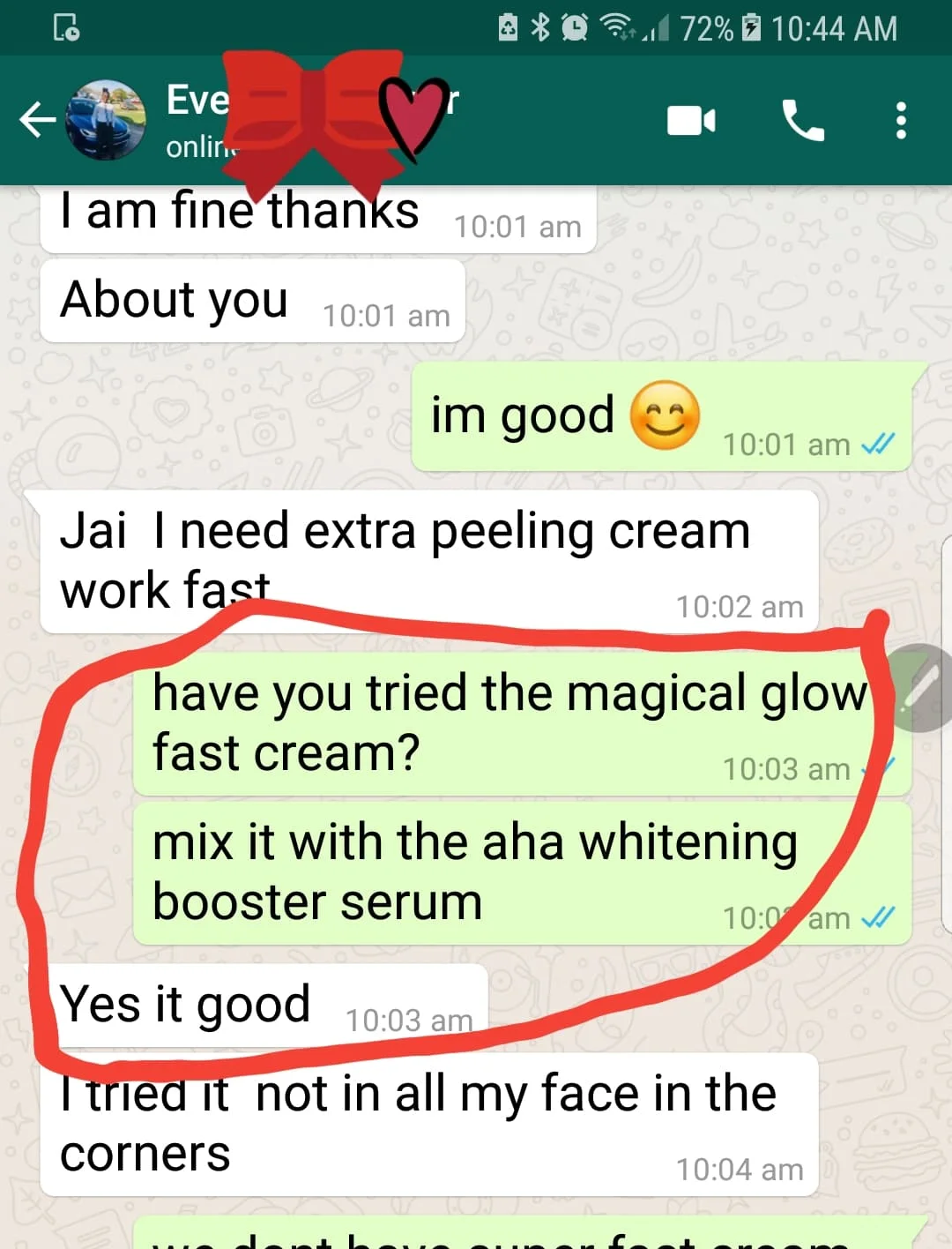 Skin Whitening Cream Magical Glow Fast Cream 10g, 500g, 1000g