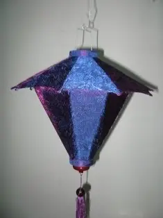 fabric lantern/ bamboo lantern