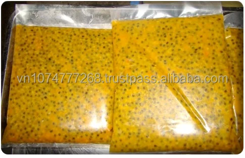FREE SAMPLE of Passion Pulp/ Passion Juice  with GOOD PRICE and HIGH QUALITY from Vietnam vendor