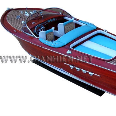 RIVA AQUARAMA WOODEN HANDMADE SPEED BOAT - WOODEN CRAFT