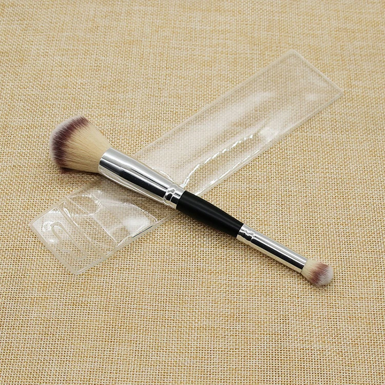 powder eye brush double head dual ended beauty makeup brushes