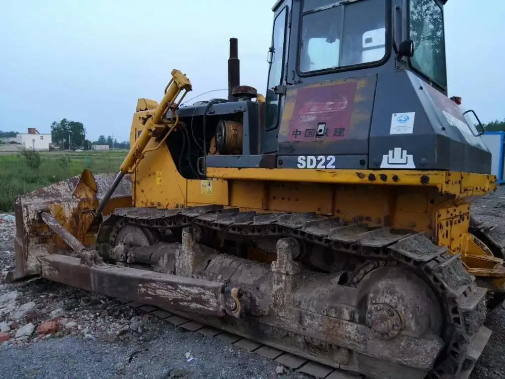 Cheapest Price Used Shantui SD32 SD22 Bulldozer For Sale Mini Bulldozer 37.2T