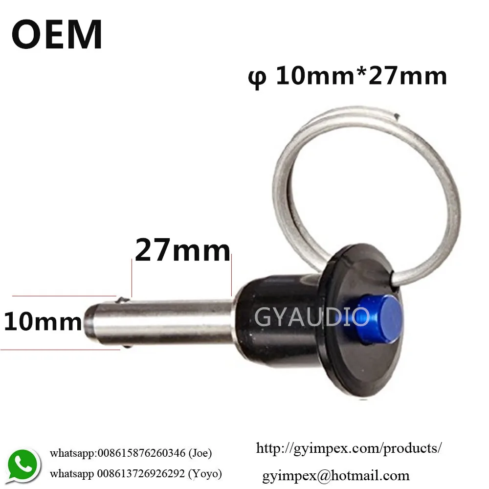 pqr831 speakers Quick Release Pin, line array pins 8mmX31mm