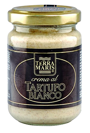 White Truffled Sauce 156 ml Terra Maris 1 box = 12 pieces
